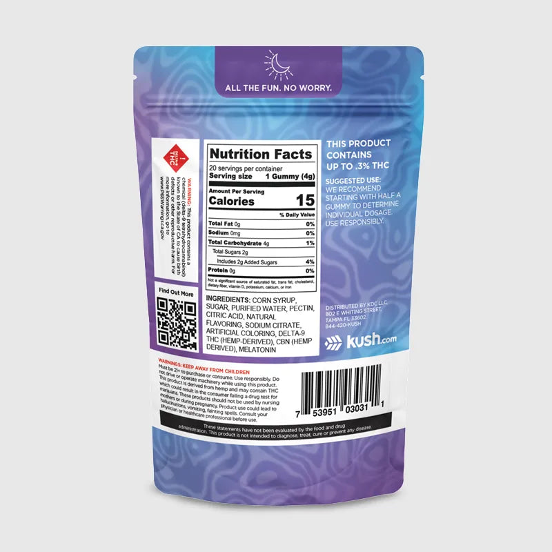 Kush.com – Slumber Party – Midnight Blue Raspberry