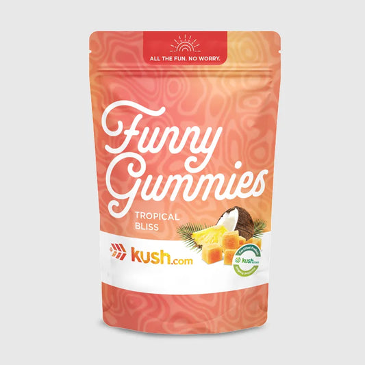Kush.com – Funny Gummies – Tropical Bliss